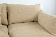 Load image into Gallery viewer, West Elm Harmony 82" Sofa in Sand Performance Distressed Velvet