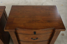 Load image into Gallery viewer, Pair of Napa Furniture Design Whistler Retreat Solid Mango 3-Drawer Nightstands