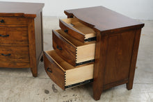 Load image into Gallery viewer, Pair of Napa Furniture Design Whistler Retreat Solid Mango 3-Drawer Nightstands