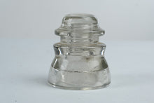 Load image into Gallery viewer, Antique Whitall Tatum No 1 Clear Glass Insulator Made in USA