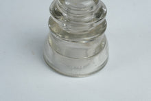 Load image into Gallery viewer, Antique Whitall Tatum No 1 Clear Glass Insulator Made in USA