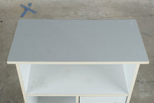 Load image into Gallery viewer, White Storage Cabinet Bookcase Bathroom Linen Cabinet with Shelves
