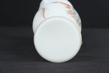 Load image into Gallery viewer, Vintage White Frosted Floral Glass Pitcher