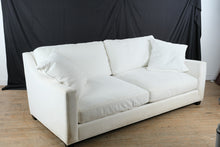 Load image into Gallery viewer, 92 Inch Contemporary Upholstered Sofa Linen Fabric Deep Seat