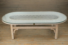 Load image into Gallery viewer, White Wicker Coffee Table- Henry Link