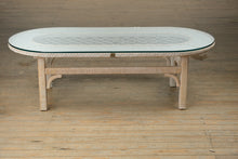Load image into Gallery viewer, White Wicker Coffee Table- Henry Link
