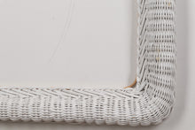 Load image into Gallery viewer, White Wicker Frame