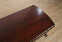 Load image into Gallery viewer, Vintage Solid Wood Drop Leaf Coffee Table with Queen Anne Legs