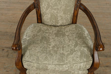 Load image into Gallery viewer, Wide Wooden Framed Arm Chair- Broyhill