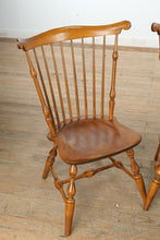Load image into Gallery viewer, Set of 4 Windsor Dining Chairs by Nichols & Stone