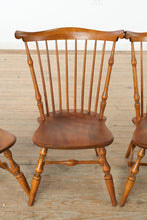 Load image into Gallery viewer, Set of 4 Windsor Dining Chairs by Nichols & Stone