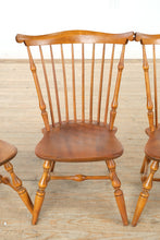 Load image into Gallery viewer, Set of 4 Windsor Dining Chairs by Nichols & Stone