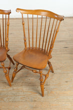 Load image into Gallery viewer, Set of 4 Windsor Dining Chairs by Nichols & Stone