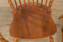 Load image into Gallery viewer, Set of 4 Windsor Dining Chairs by Nichols & Stone