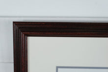 Load image into Gallery viewer, William Mangum Signed Print – “Winter Bliss” Framed Holiday Scene (Personalized)