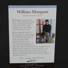 Load image into Gallery viewer, William Mangum Signed Print – “Winter Bliss” Framed Holiday Scene (Personalized)