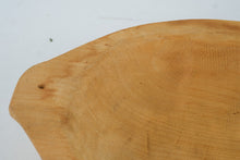 Load image into Gallery viewer, Hand Carved Wooden Dough Bowl Primitive Farmhouse Serving Tray 21 Inch