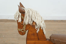 Load image into Gallery viewer, Handcrafted Wooden Rocking Horse – 41” Wide x 15.5” Deep x 36” Tall – Excellent Condition