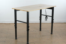 Load image into Gallery viewer, OLBRUS Adjustable Rubberwood Workbench with Power Outlet 48 Inch