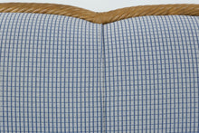 Load image into Gallery viewer, Coastal Blue Check Rattan Loveseat by Lane Venture