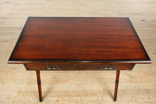 Load image into Gallery viewer, Bombay Writing Desk with 2 Drawers – Classic Wood Finish