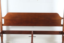 Load image into Gallery viewer, Y and J Solid Mahogany King Size Poster Bed Traditional Four Post Bed Frame