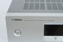 Load image into Gallery viewer, Yamaha HTR 5830 5 1 Channel AV Receiver 110W Silver Remote Tested Working