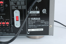 Load image into Gallery viewer, Yamaha HTR 5830 5 1 Channel AV Receiver 110W Silver Remote Tested Working