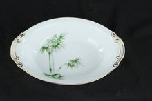 Load image into Gallery viewer, Yamaka China Japan Bamboo Pattern Serving Bowl Gold Trim 2302T
