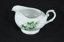 Load image into Gallery viewer, Yamaka China Japan Bamboo Pattern Creamer and Covered Sugar Bowl Set