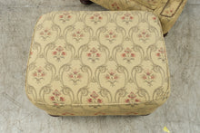 Load image into Gallery viewer, Traditional Floral Upholstered Recliner Chair with Matching Ottoman and Nailhead Trim