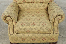 Load image into Gallery viewer, Traditional Floral Upholstered Recliner Chair with Matching Ottoman and Nailhead Trim