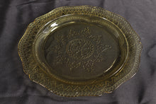 Load image into Gallery viewer, Yellow Amber Depression Glass Plate