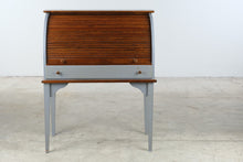 Load image into Gallery viewer, Yield House Roll Top Writing Desk with Custom Two-Tone Paint