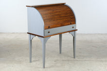 Load image into Gallery viewer, Yield House Roll Top Writing Desk with Custom Two-Tone Paint