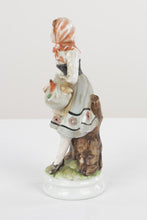 Load image into Gallery viewer, Young Woman with Groceries and Umbrella - Lefton China KW4055