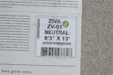 Load image into Gallery viewer, Loloi Ziva Collection Neutral Rug – 9'3" x 13'
