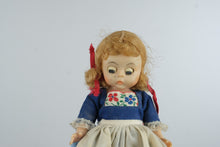 Load image into Gallery viewer, Vintage Madame Alexander Dutch Girl 8 Inch Doll ALEX Marked Neck Netherlands