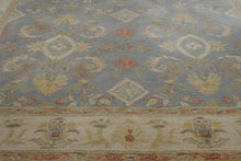 Load image into Gallery viewer, Safavieh Anatolia Handmade Wool Area Rug 9x13 Blue Floral Oriental