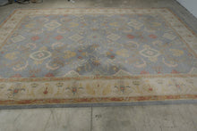 Load image into Gallery viewer, Safavieh Anatolia Handmade Wool Area Rug 9x13 Blue Floral Oriental