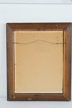 Load image into Gallery viewer, 1981 Original Oil Painting Autumn Landscape AW Mitchell Framed Road Scene
