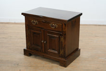 Load image into Gallery viewer, Bennington Pine Nightstand with Lower Cabinet – Solid Craftsmanship