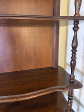 Load image into Gallery viewer, French Provincial Style Tall Open Display Cabinet with Lower Storage