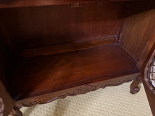 Load image into Gallery viewer, French Provincial Style Tall Open Display Cabinet with Lower Storage