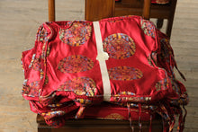Load image into Gallery viewer, Oriental Dragon & Phoenix Dining Set – 8 Chairs, Carved Skirt, Sunburst Top – Rare & Remarkable