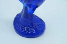 Load image into Gallery viewer, Cobalt Blue Glass Rooster Figurine – Standing Rooster – 4.5" Tall