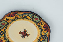 Load image into Gallery viewer, Certified International Corsica Crown Jewel Hand Painted Plate – 9” Decorative Dinner Plate