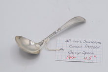 Load image into Gallery viewer, Sterling Silver Court Pattern Soup Ladle 4 5 Inch Floral Handle