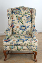 Load image into Gallery viewer, Pair of Custom Upholstered Wingback Lounge Chairs