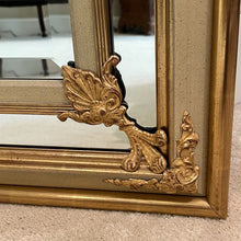 Load image into Gallery viewer, Ethan Allen Napoleon III Style Gold Framed Wall Mirror 31 5 x 39 5